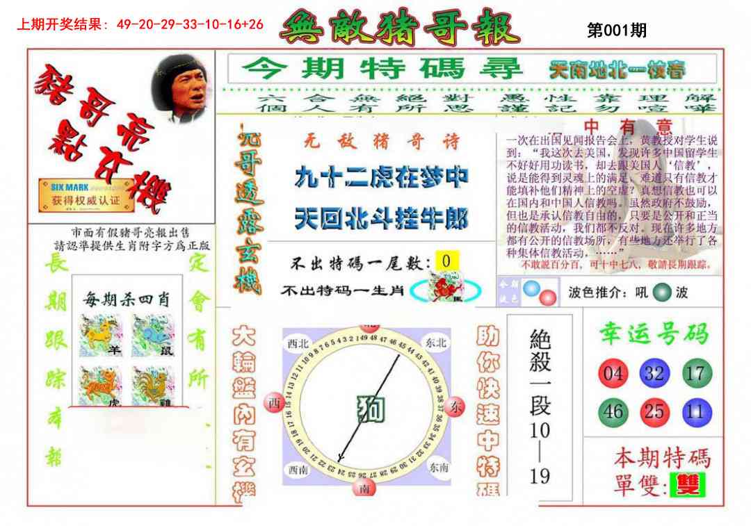 001期无敌猪哥[图]