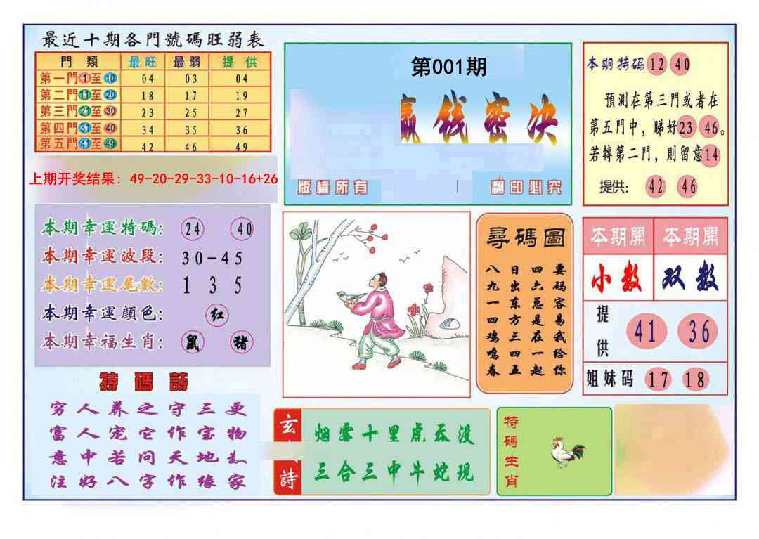 001期九龍赢钱密决(推荐)[图]