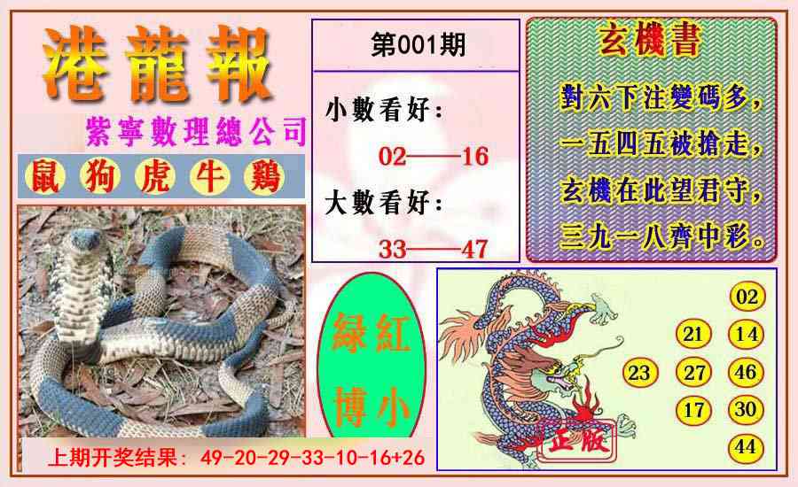 001期港龙报[图]