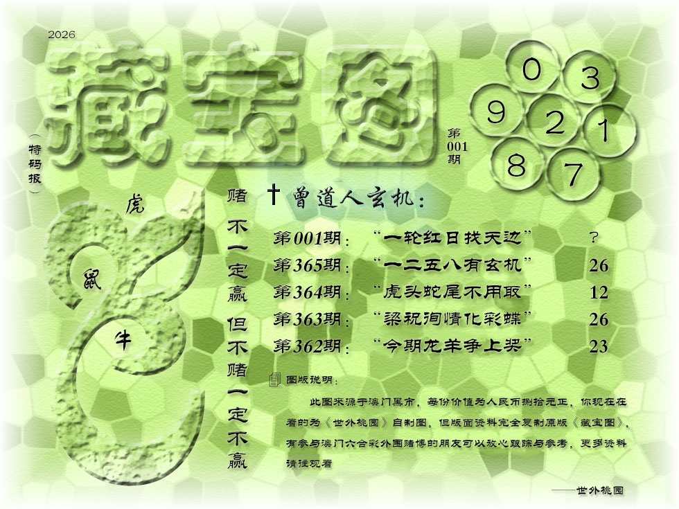 001期《藏宝图》[图]