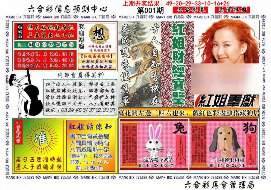 001期红姐财经宝鉴[图]