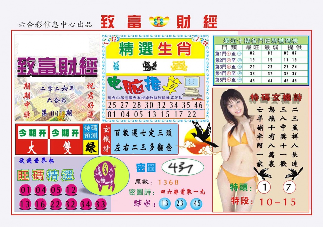 001期致富财经[图]