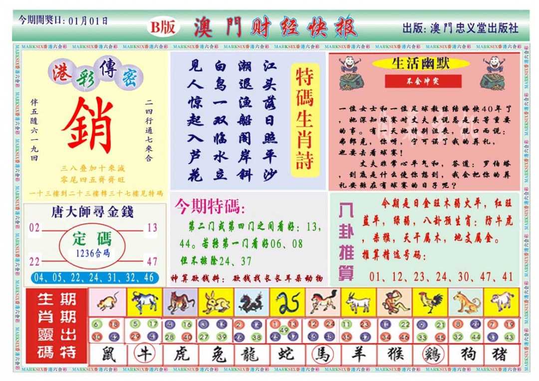 001期财经快报B[图]