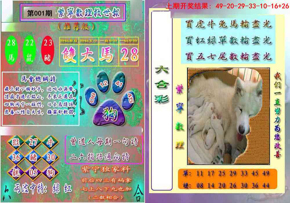 001期数理救世报[图]