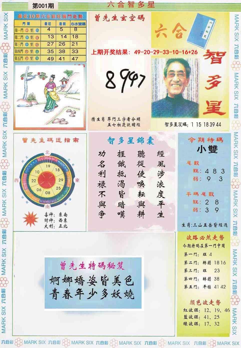 001期六合智多星[图]