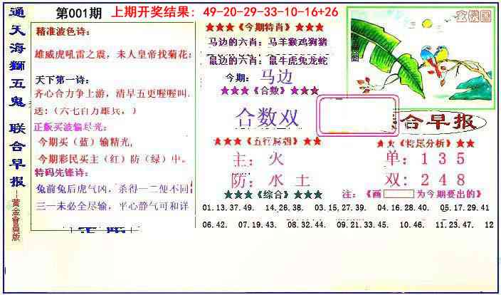 001期新联合早报[图]