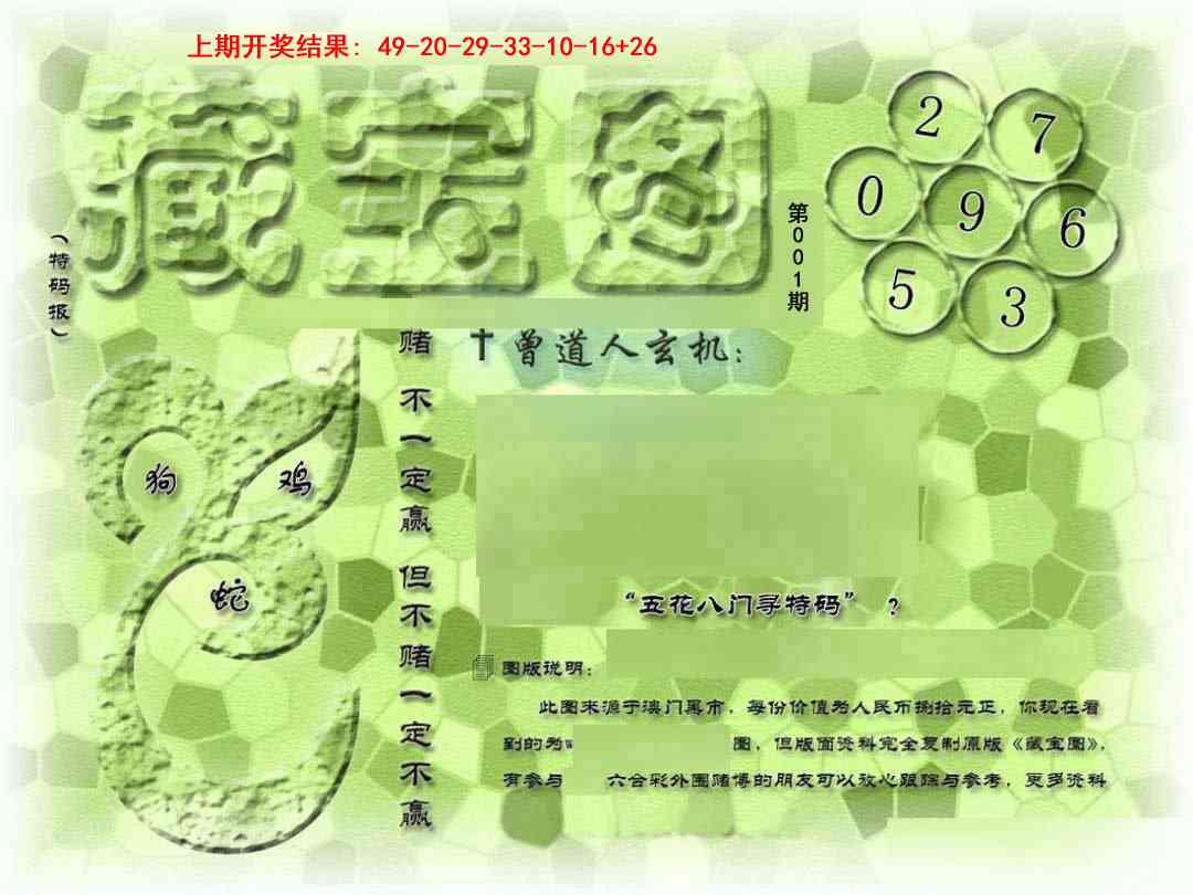 001期假新藏宝图[图]