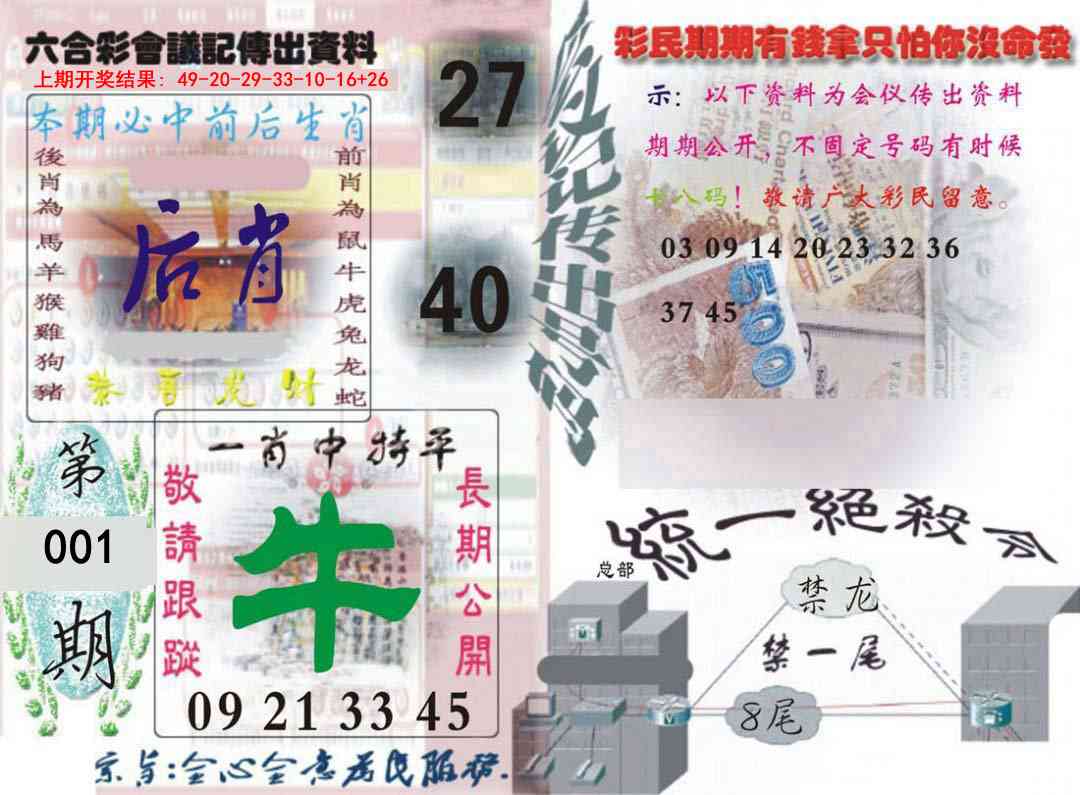 001期六合彩会议记录[图]