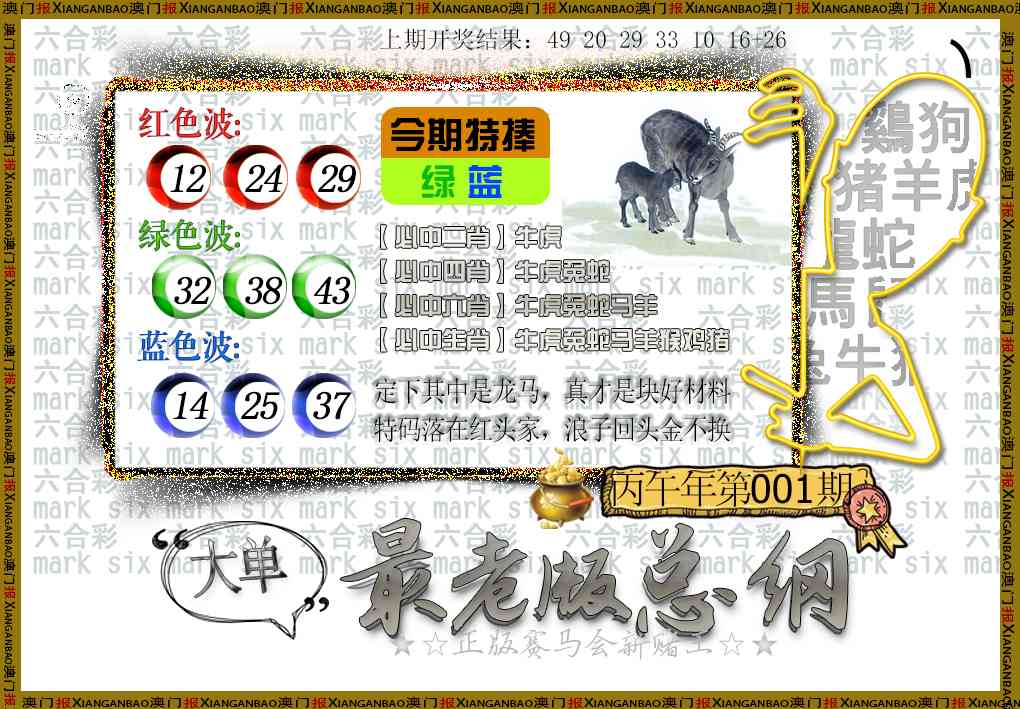 001期最老版总纲[图]