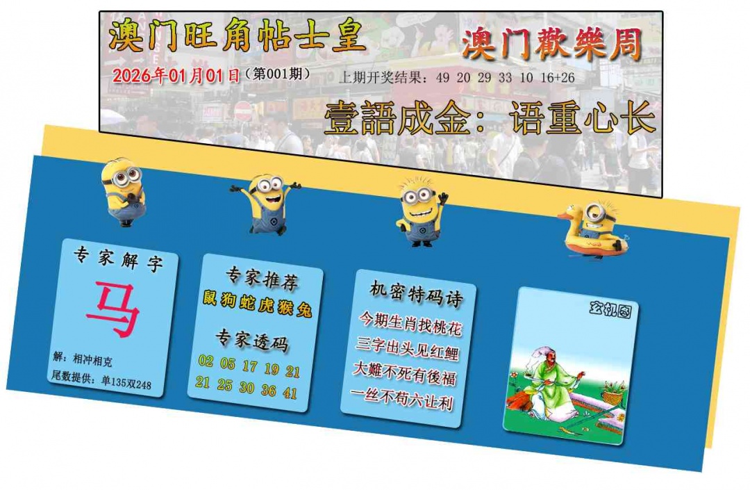 001期旺角贴士皇[图]