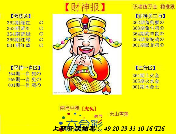 001期黄财神[图]