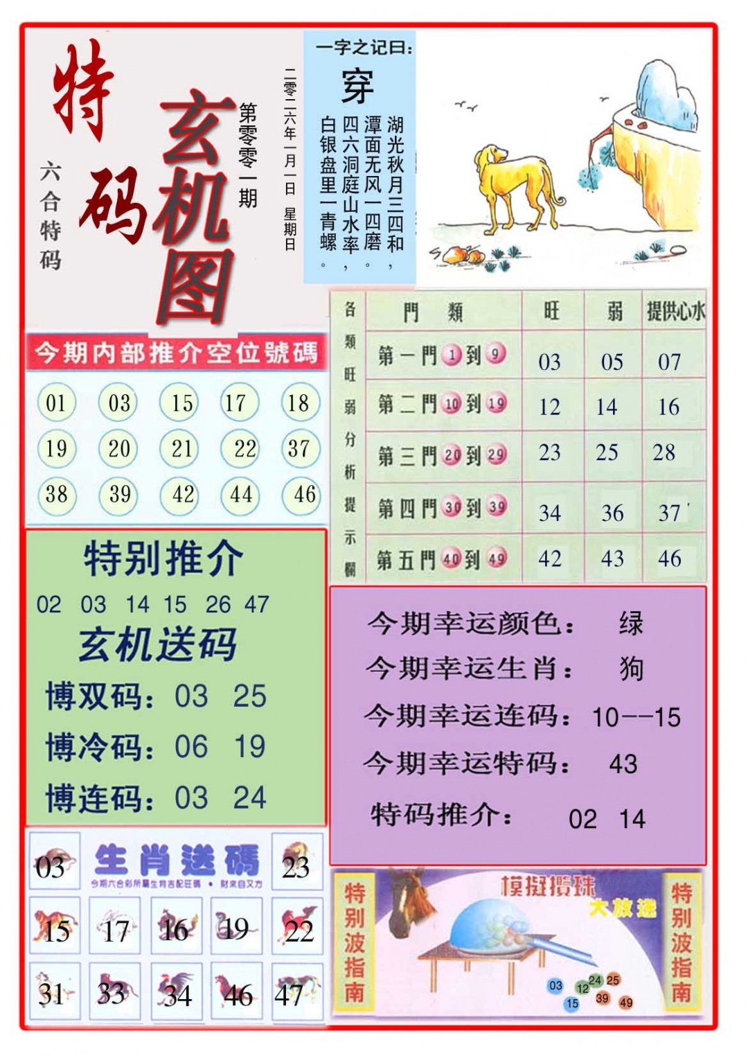 001期特码玄机图[图]